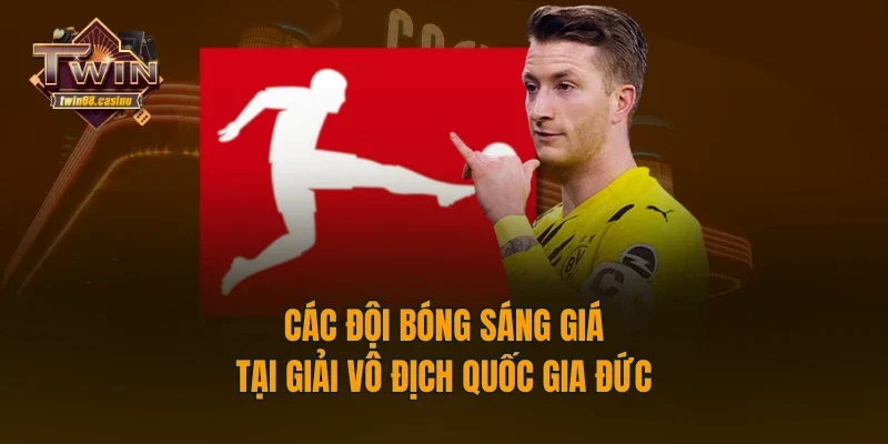 Các đội bóng sáng giá tại giải vô địch quốc gia Đức